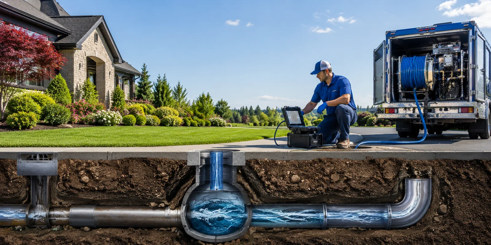Drainage restoration information for Kintnersville, PA